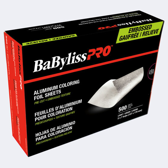 BaBylissPRO® Aluminum Coloring Foil, 500 Sheets, , hi-res
